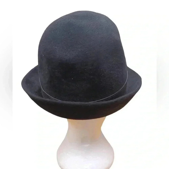 Stetson Playboy Vintage Black  Fedora Hat Unisex - Picture 3 of 12